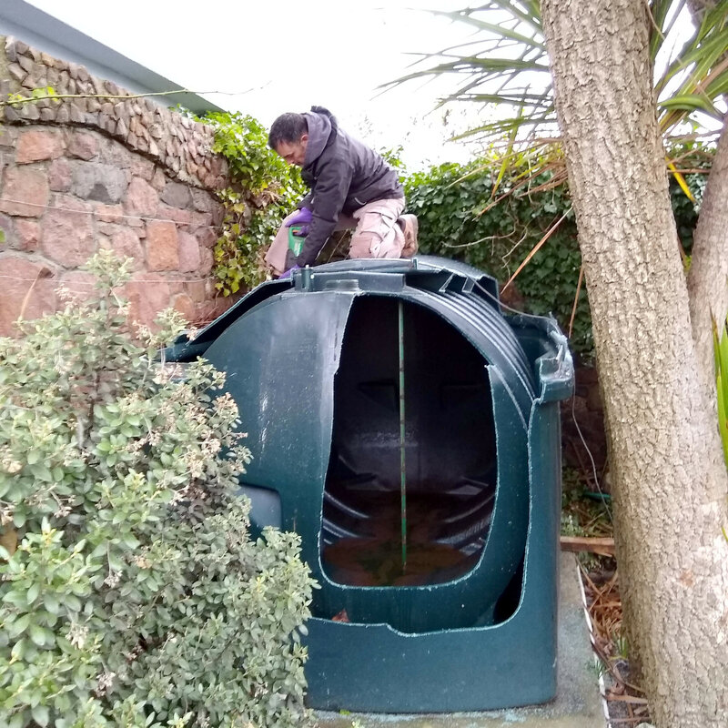 Tank and removal Just Tanks, Jersey's Heating Oil