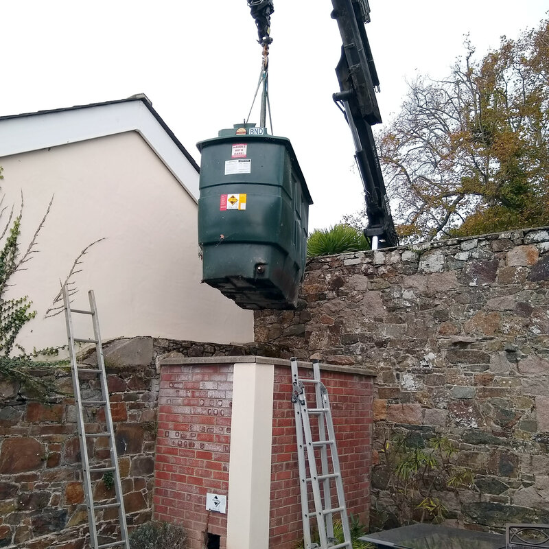 Photo Gallery Just Tanks, Jersey's Heating Oil Tank Specialists
